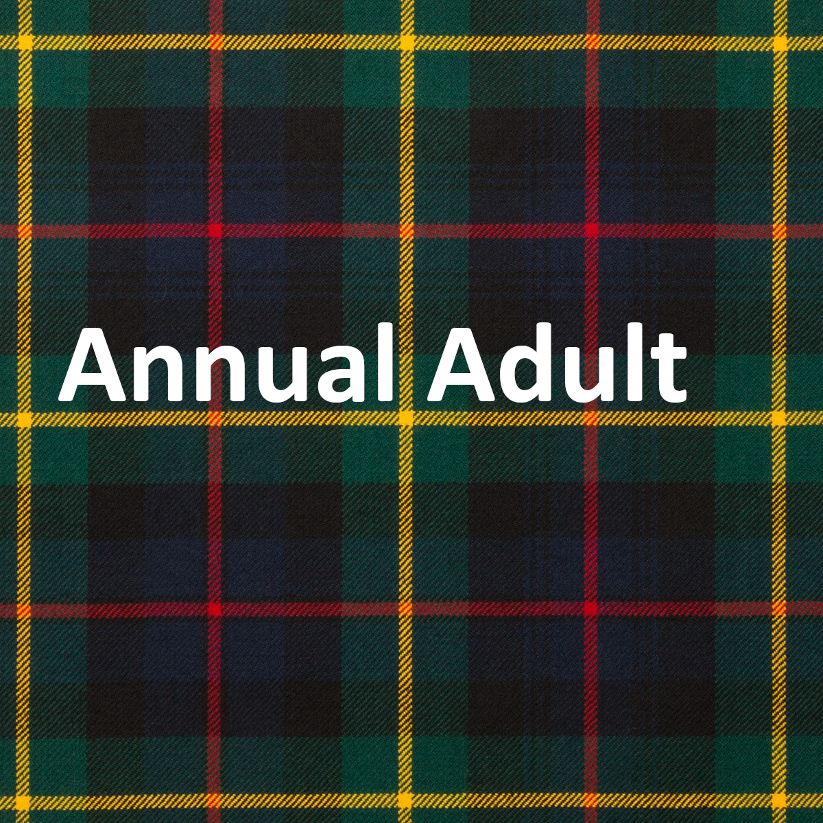 Annual Adult Membership