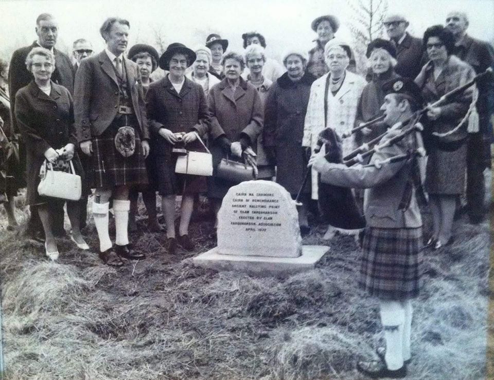 Cairn stone ceremony 1972